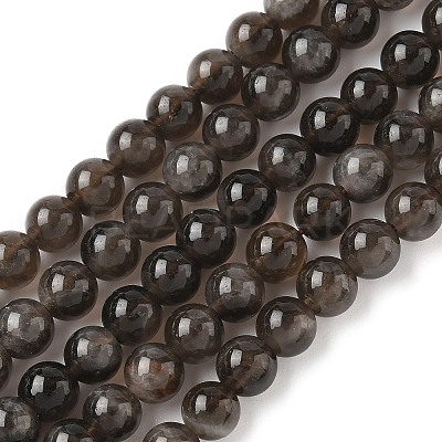 Natural Smoky Quartz Beads Strands G-G184-A04-02-1