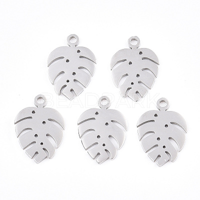 Non-Tarnish 304 Stainless Steel Charms X-STAS-S107-05P-1