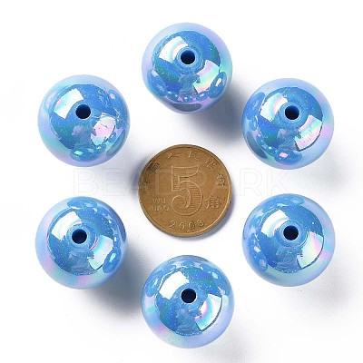 Opaque Acrylic Beads X-MACR-S370-D20mm-9-1