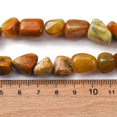 Natural Agate Beads Strands G-RM241227-05-1