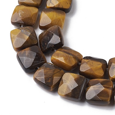 Natural Tiger Eye Beads Strands G-K359-B15-01-1