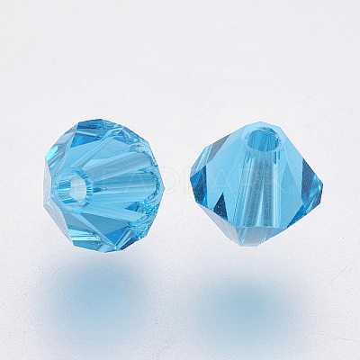 Imitation Austrian Crystal Beads SWAR-F022-6x6mm-243-1
