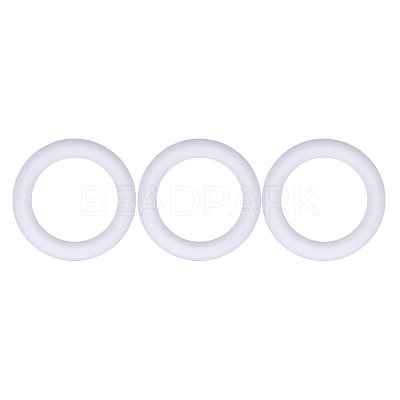 3Pcs Ring Silicone Focal Beads JX895B-01-1