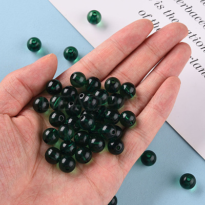 Transparent Acrylic Beads X-MACR-S370-A10mm-735-1