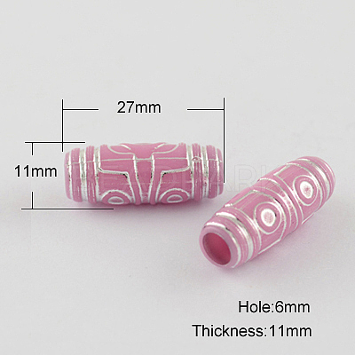 Plating Acrylic Beads SACR-S006-M-1