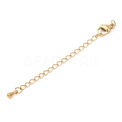 304 Stainless Steel Curb Chain Extender STAS-G383-06G-1
