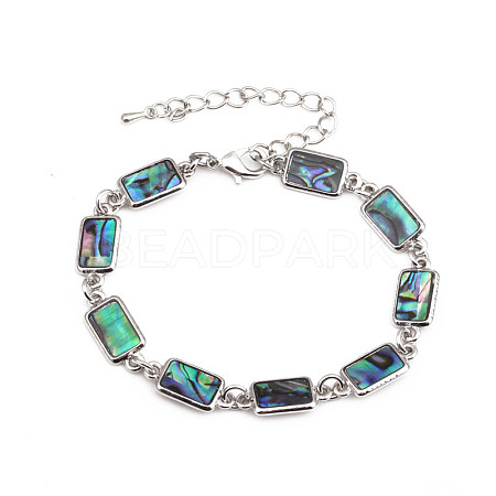 Colorful Abalone Shell Bracelet - Geometric ST5216043-1