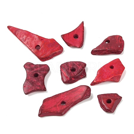 Dyed Chip Coconut Beads COCO-N001-23D-1