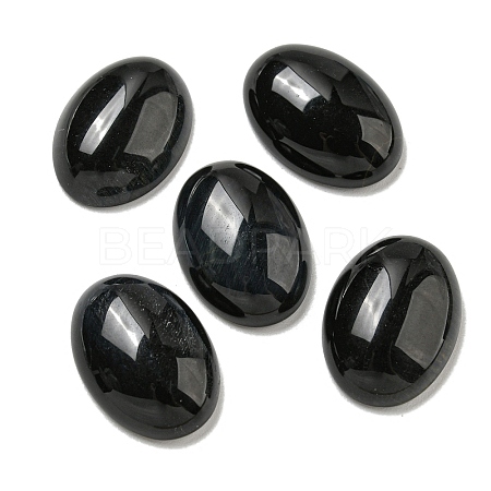 Natural Blue Tiger Eye Cabochons G-C115-01A-32-1