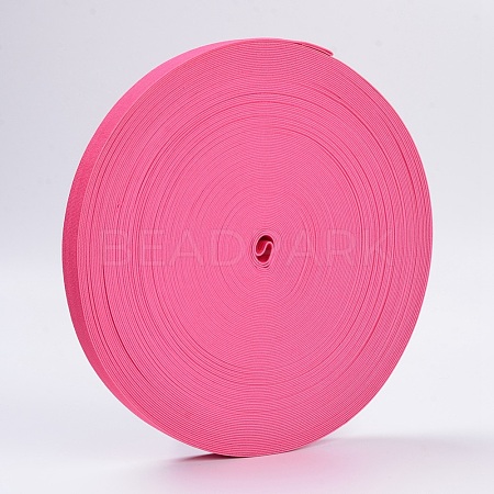 Colored Flat Elastic Rubber Band EC-WH0002-28-1