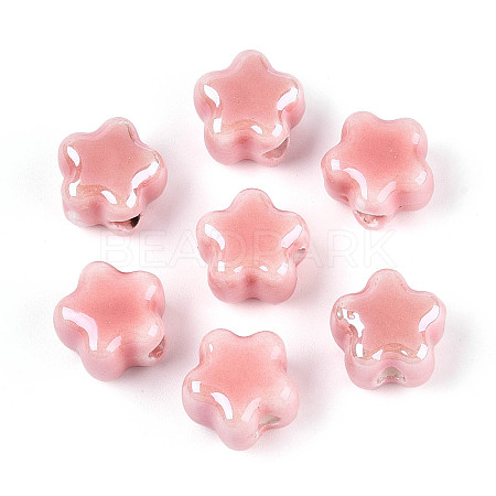 Handmade Porcelain Bead PORC-N011-04E-01-1