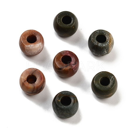 Natural Picasso Jasper Beads G-C134-03P-1