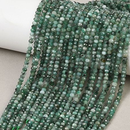 Natural Emerald Beads Strands G-B175-A19-2x3mm-1