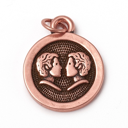 Brass Pendants KK-I668-01ARG-02-1