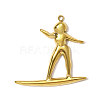 304 Stainless Steel Pendants STAS-OY001-02G-1