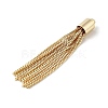 Brass Box Chains Tassels Pendant KK-K276-02G-2