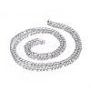 Tarnish Resistant 304 Stainless Steel Figaro Chains CHS-G005-C-04P-2