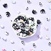 130Pcs 3 Styles Craft Style Acrylic Beads OACR-FS0001-69-8