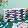 2 Sets 18 Grids PVC Plastic Inkpad Storage Holder ODIS-UN0001-15A-2
