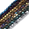 Electroplated Synthetic Non-magnetic Hematite Beads Strands G-A234-G03-01-1