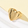 304 Stainless Steel Cuff Rings RJEW-P150-04G-3