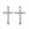 Non-Tarnish 201 Stainless Steel Link Connectors LS-X-STAS-S110-087P-1