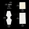 60Pcs 3 Styles Paper Displays Cards Sets FIND-FS0001-43-4
