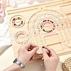 1Pc Bamboo Bead Design Board TOOL-YW0001-41-5