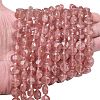 Natural Strawberry Quartz Beads Strands G-F812-C02-01-2