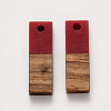 Resin & Walnut Wood Pendants RESI-S358-B-79-3