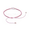 Nylon Thread Braided Beads Bracelets BJEW-JB04346-03-3