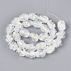 Handmade Foil Glass Beads Strands FOIL-N033-02H-1