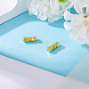 Brass Screw Clasps KK-TAC0003-05G-4