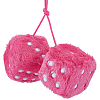Dice Plush Cloth Pendant Decorations HJEW-SP0001-84B-1