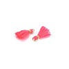 Polycotton(Polyester Cotton) Tassel Pendant Decorations X-FIND-S281-29-3