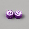 Handmade Polymer Clay Beads CLAY-WH0012-07B-2