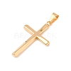 304 Stainless Steel Pendants STAS-P421-08G-2