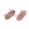 Natural Strawberry Quartz Pendants G-S344-44F-2