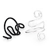 2Pcs 2 Styles Iron Yarn Guide Finger Holders DIY-TA0011-14-2