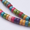 Synthetic Turquoise Beads Strands G-E456-05C-2x4mm-3