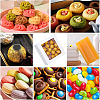 Square Foldable Creative Cardboard Box CON-WH0086-17B-01-6