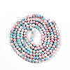 Baking Paint Glass Beads Strands DGLA-N003-4mm-C03-3