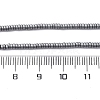 Electroplated Non-magnetic Hematite Beads Strands G-P571-A01-01D-4