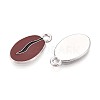Alloy & Enamel Pendants ENAM-T021-57P-2