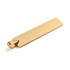 Ion Plating(IP) 304 Stainless Steel Pendants LS-STAS-D142-01B-G-2