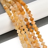 Natural Topaz Jade Beads Strands G-A257-A10-01-2