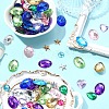 60Pcs 15 Styles Acrylic Rhinestone Flat Back Cabochons GACR-YW0001-05A-4