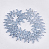 Electroplate Glass Beads Strands EGLA-T017-06H-2