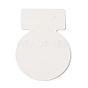 Round Paper Hair Clip Display Cards CDIS-C005-06-2