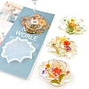 DIY Flower Cup Mat Silicone Molds DIY-E036-08-8